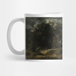 Roman Landscape by Arnold Bocklin Mug